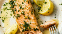 Lemon Brown Butter Salmon Recipe